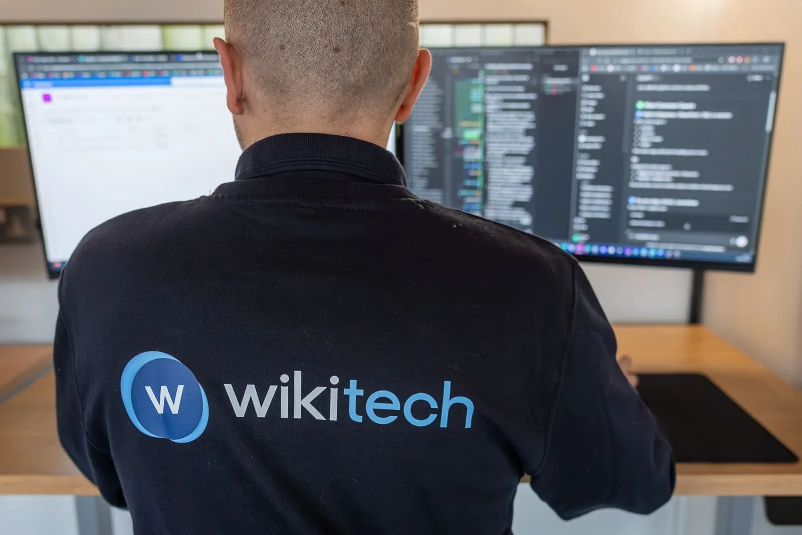 WikiTech engineers at work in the Maidstone office